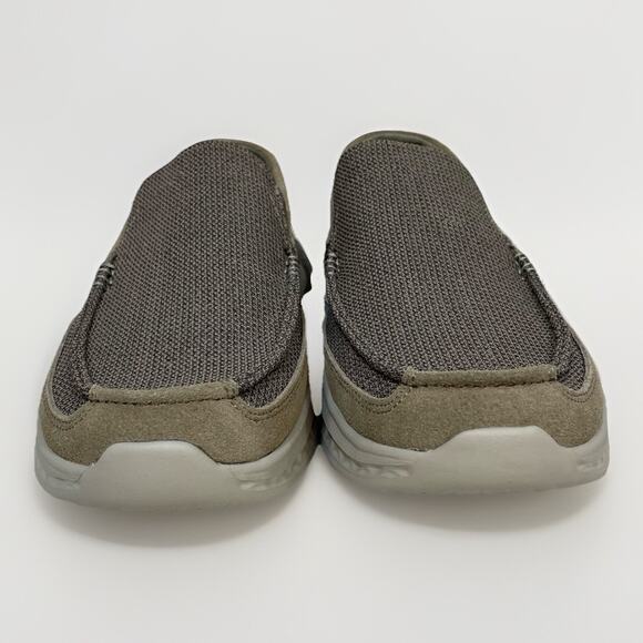 Skechers Relaxed Fit Men Size 10.5 Slade-Munson Light Brown Slip On 205102 New - Picture 5 of 9